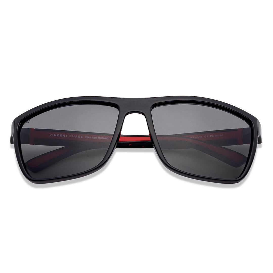 Vincent Chase Online Black Full Rim Square left side
