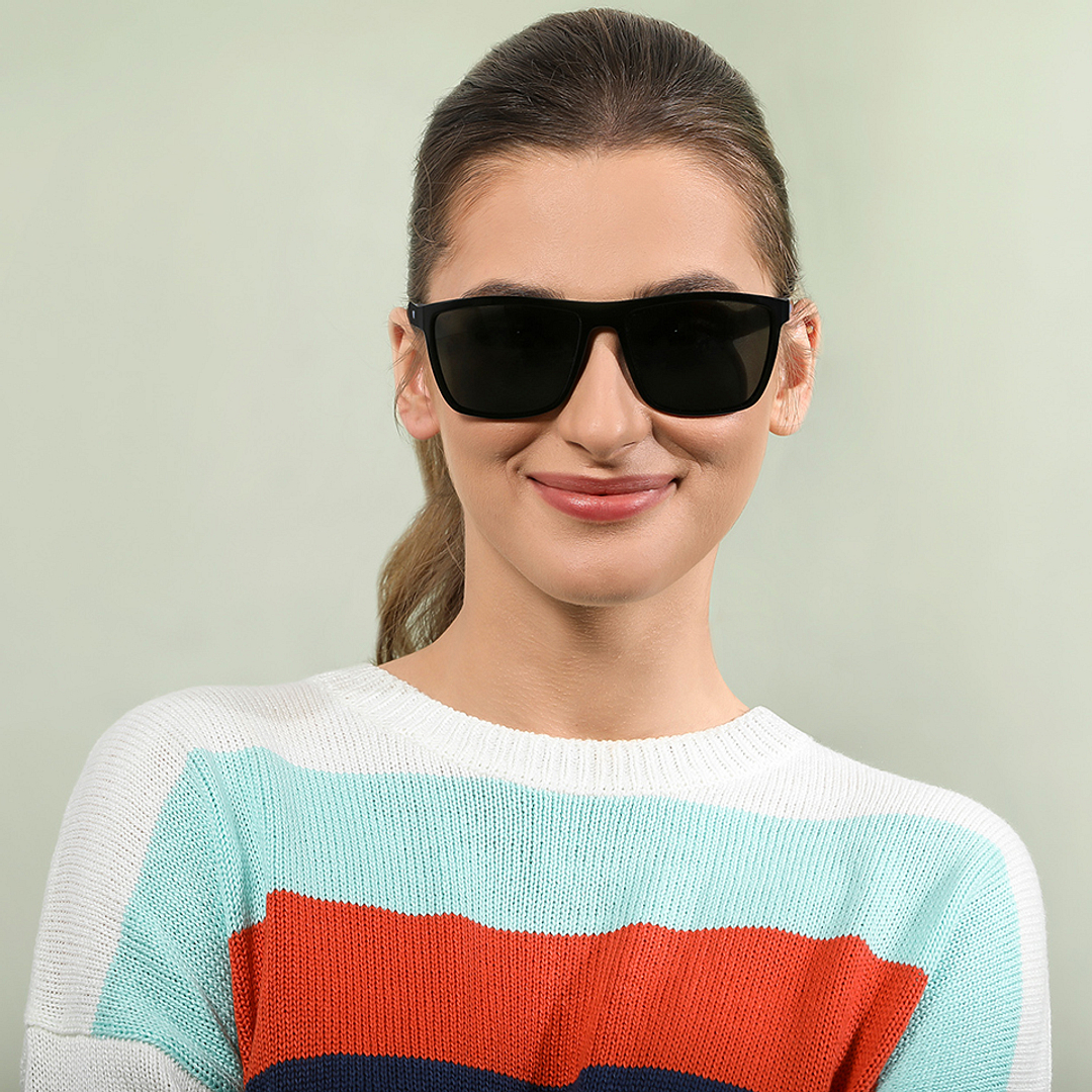 Vincent Chase Online Black Full Rim Square right side