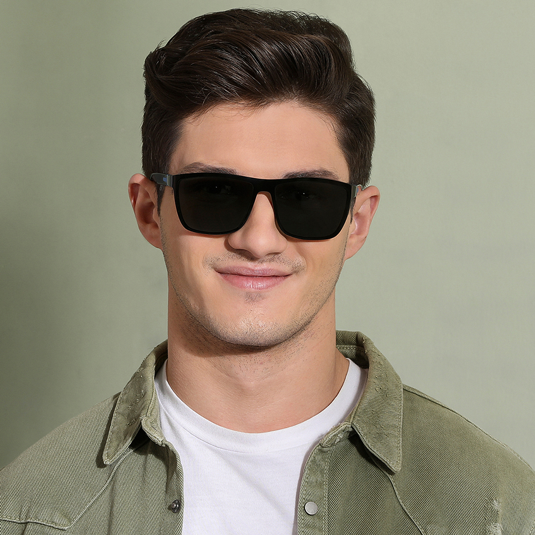 Vincent Chase Online Black Full Rim Square right side