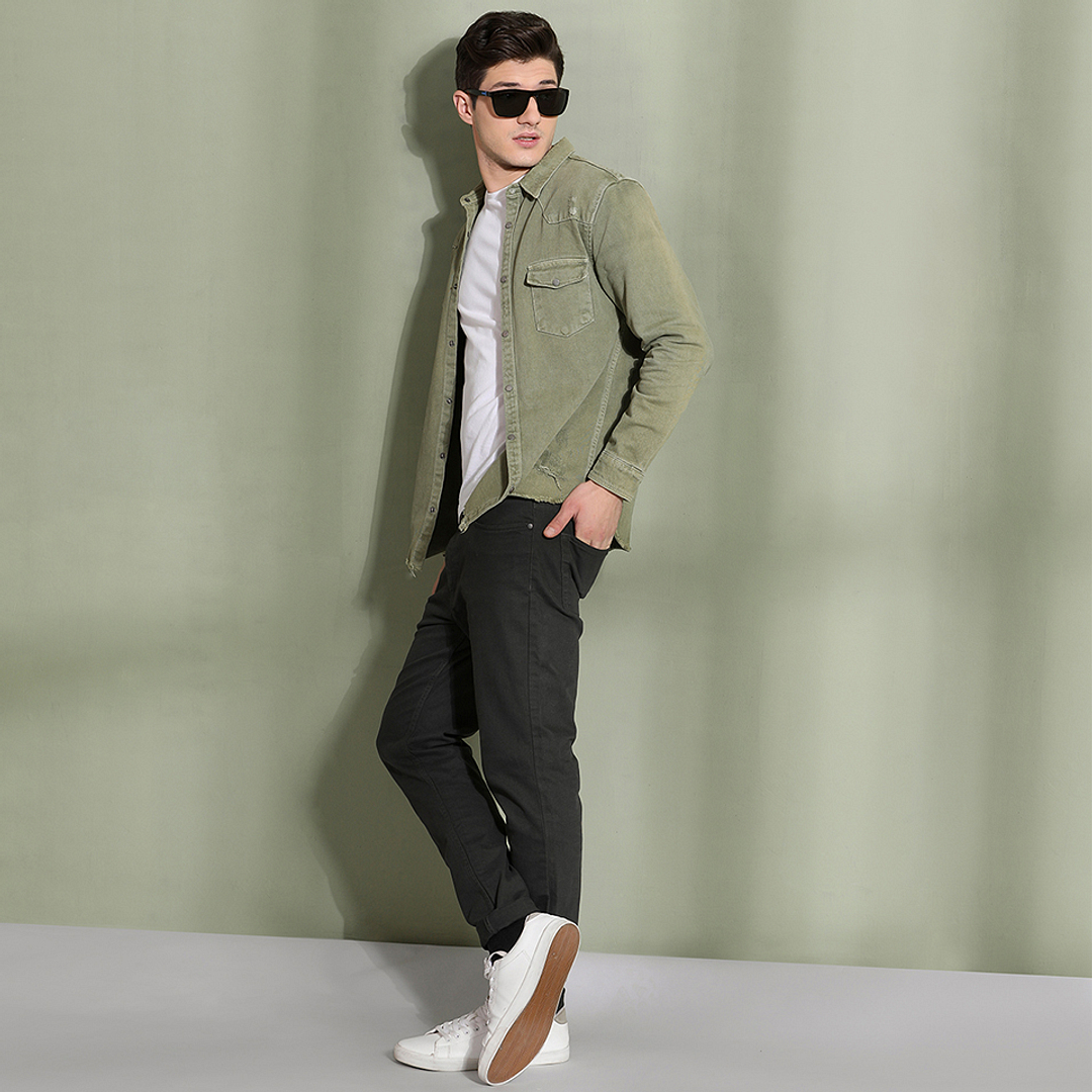 Vincent Chase Online Black Full Rim Square left side