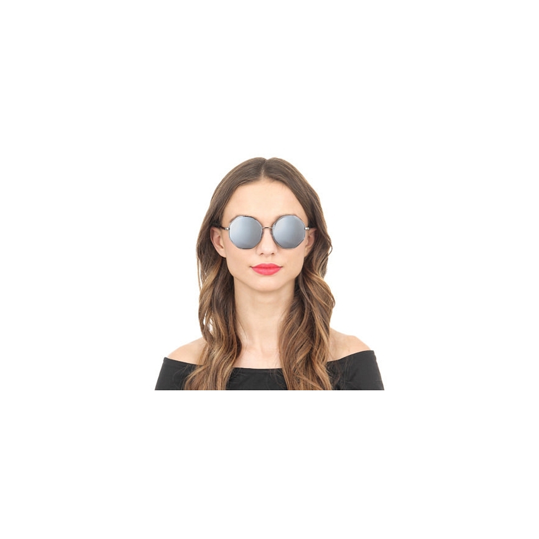 Vincent Chase Online Gunmetal Full Rim Geometric left side