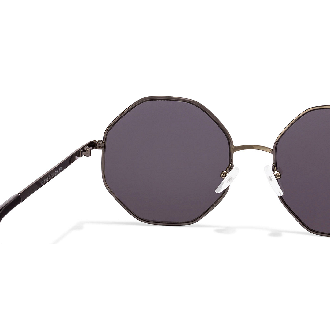 Vincent Chase Online Gunmetal Full Rim Geometric right side