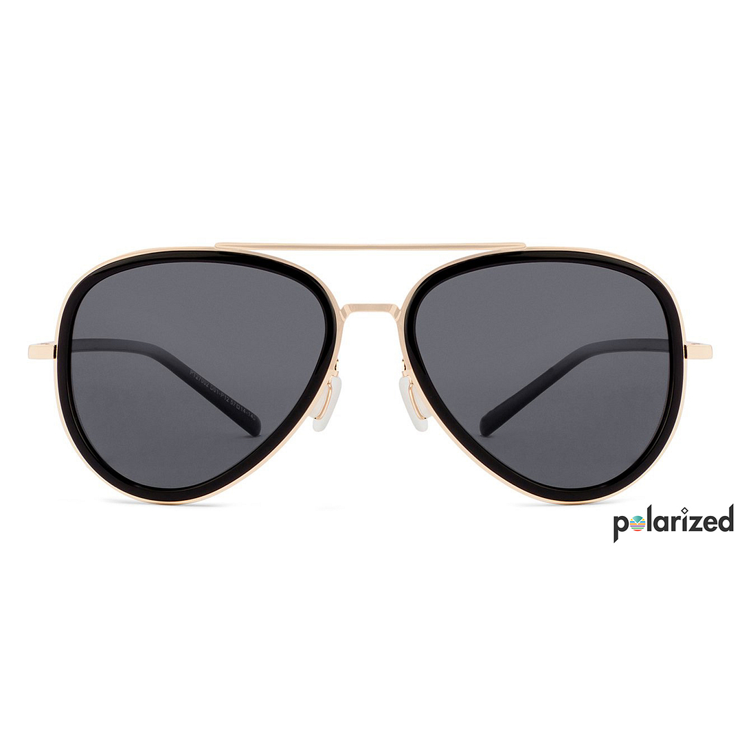 Vincent Chase Online Gold Full Rim Aviator left side