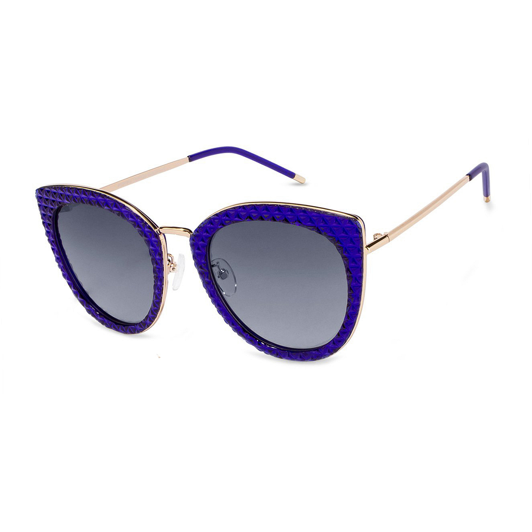 Vincent Chase Online Blue Full Rim Cat Eye left side