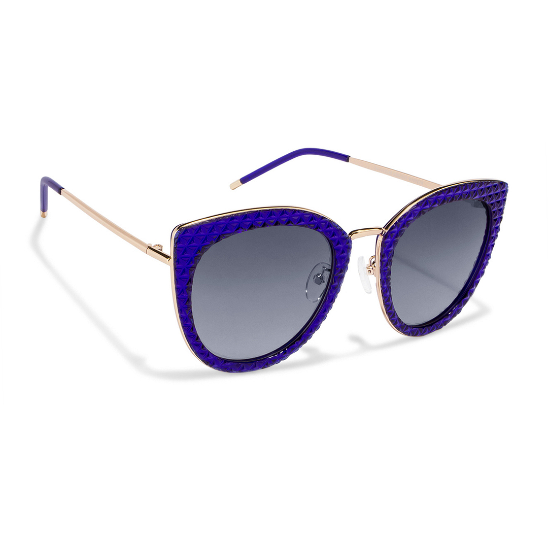 Vincent Chase Online Blue Full Rim Cat Eye right side