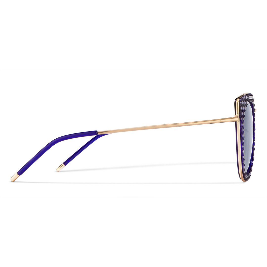 Vincent Chase Online Blue Full Rim Cat Eye left side