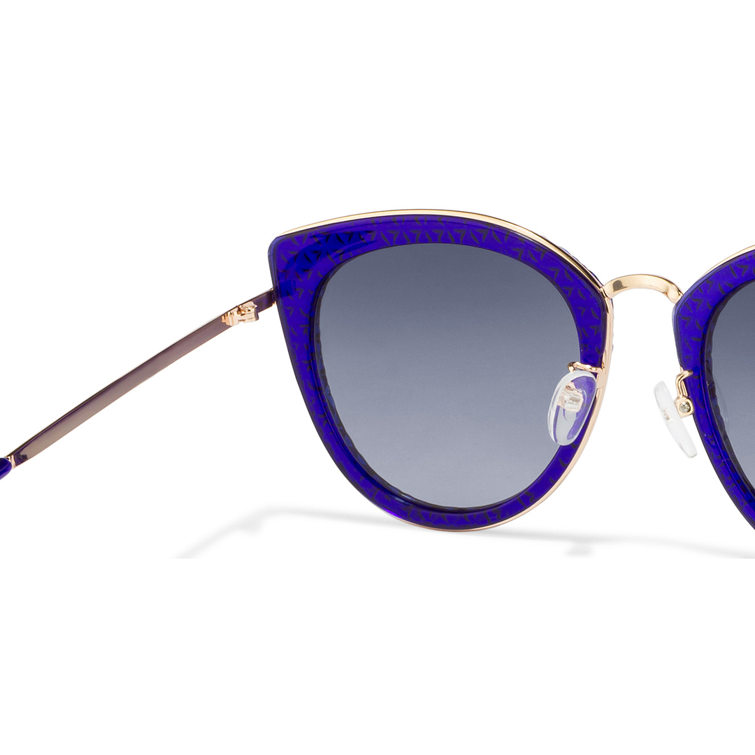 Vincent Chase Online Blue Full Rim Cat Eye right side