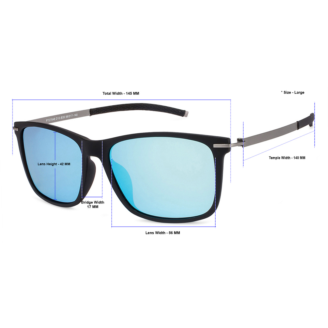 Vincent Chase Online Black Full Rim Rectangle right side