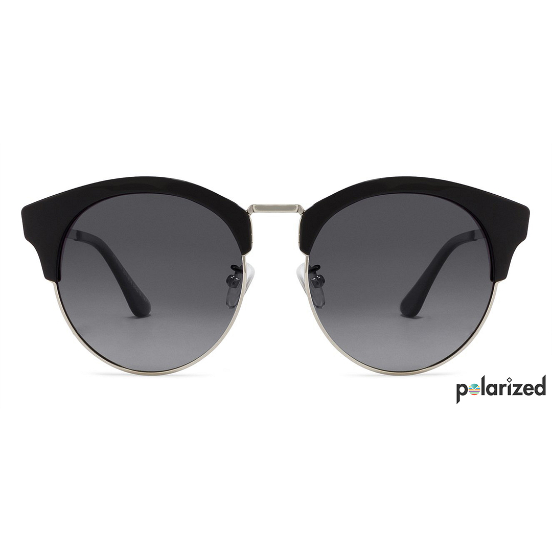 Vincent Chase Online Silver Full Rim Clubmaster left side