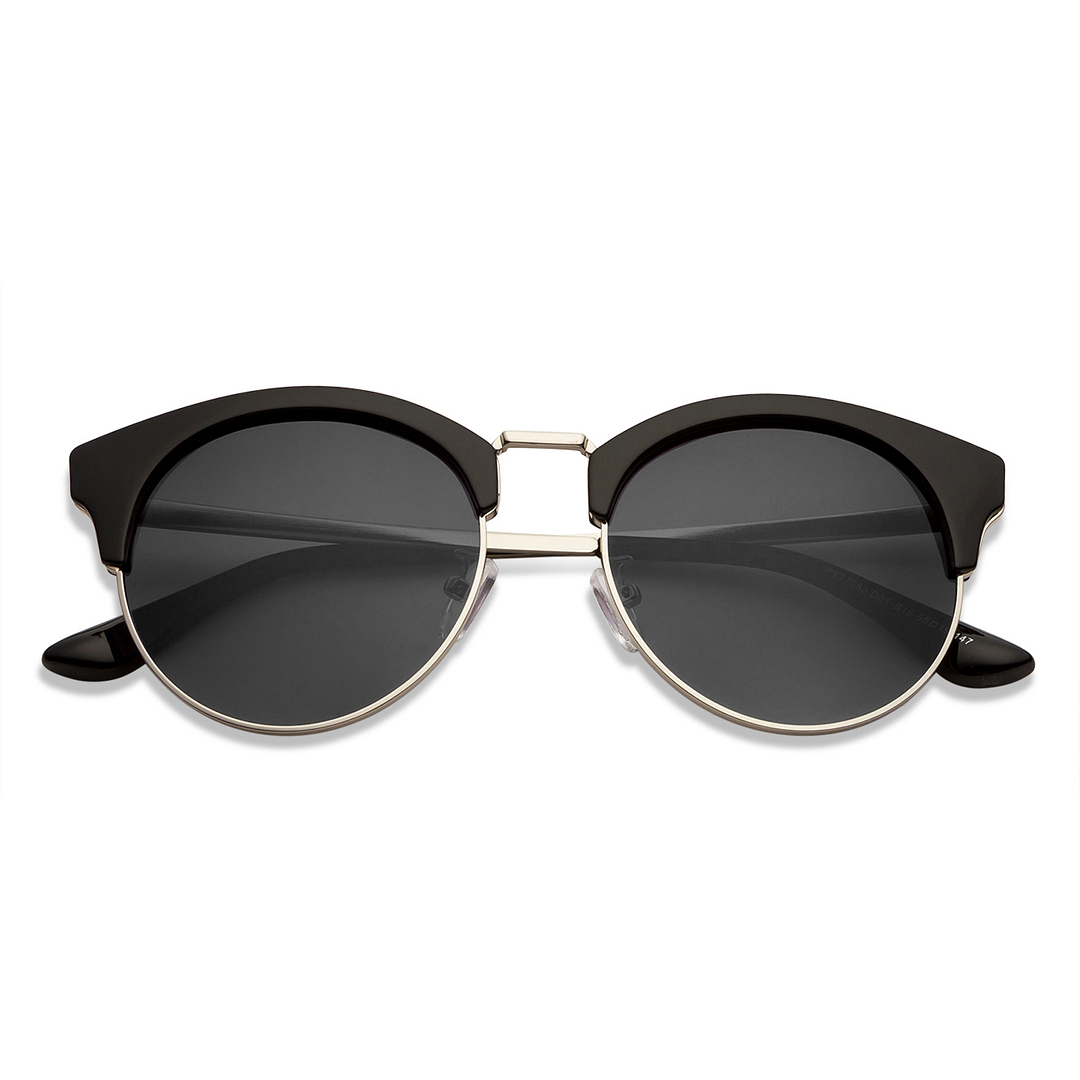 Vincent Chase Online Silver Full Rim Clubmaster right side