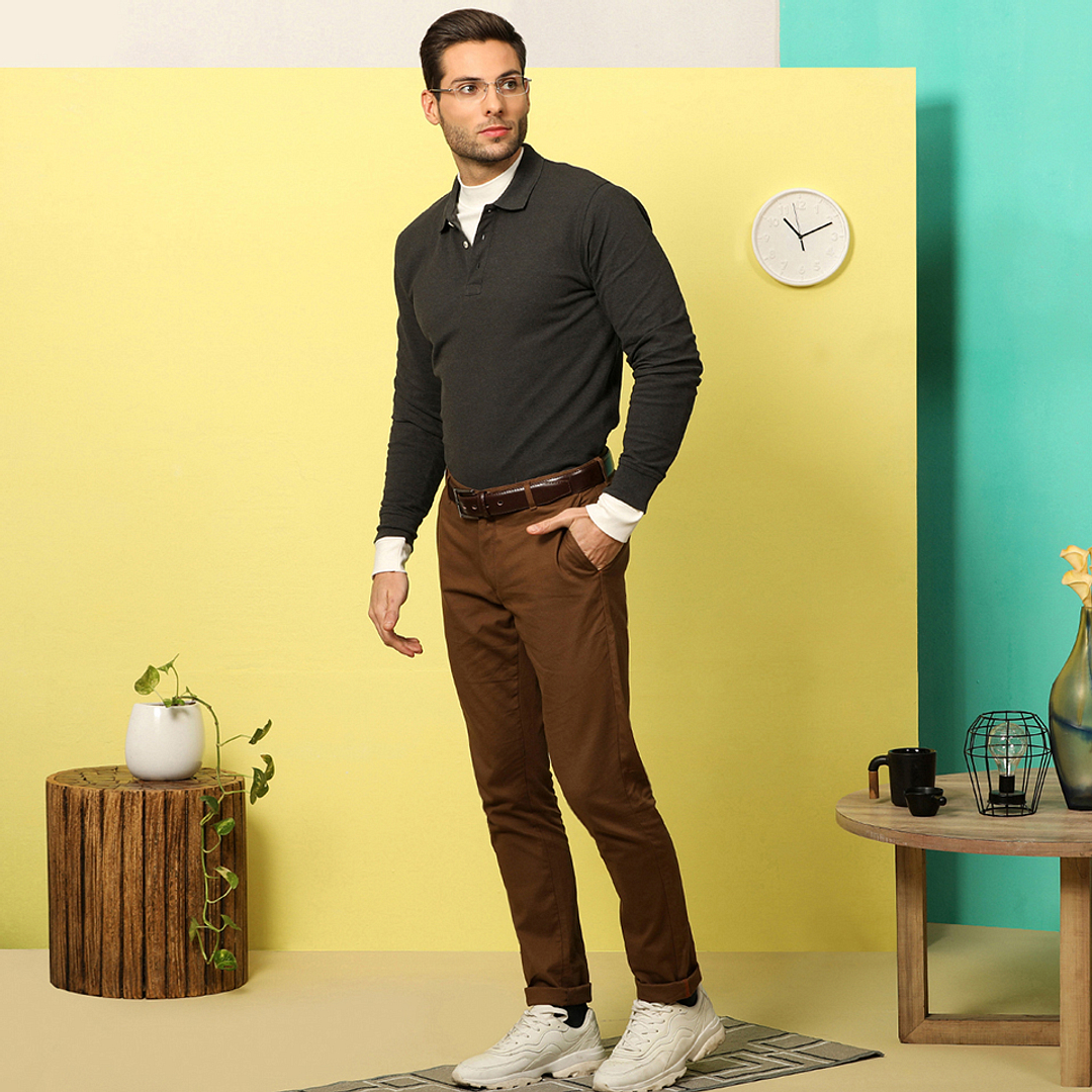 Lenskart Air Online Mid Gunmetal Rimless Rectangle right side