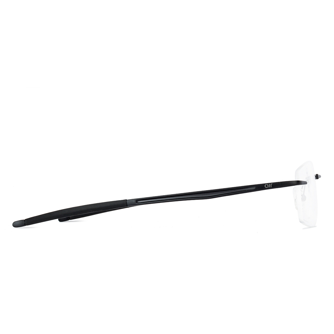 Lenskart Air Online Black Rimless Rectangle left side