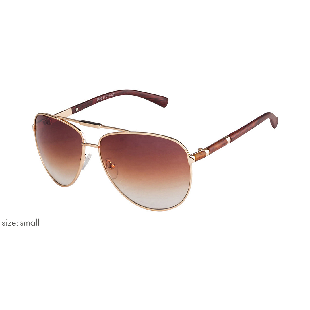 Vincent Chase Online Gold Full Rim Aviator right side