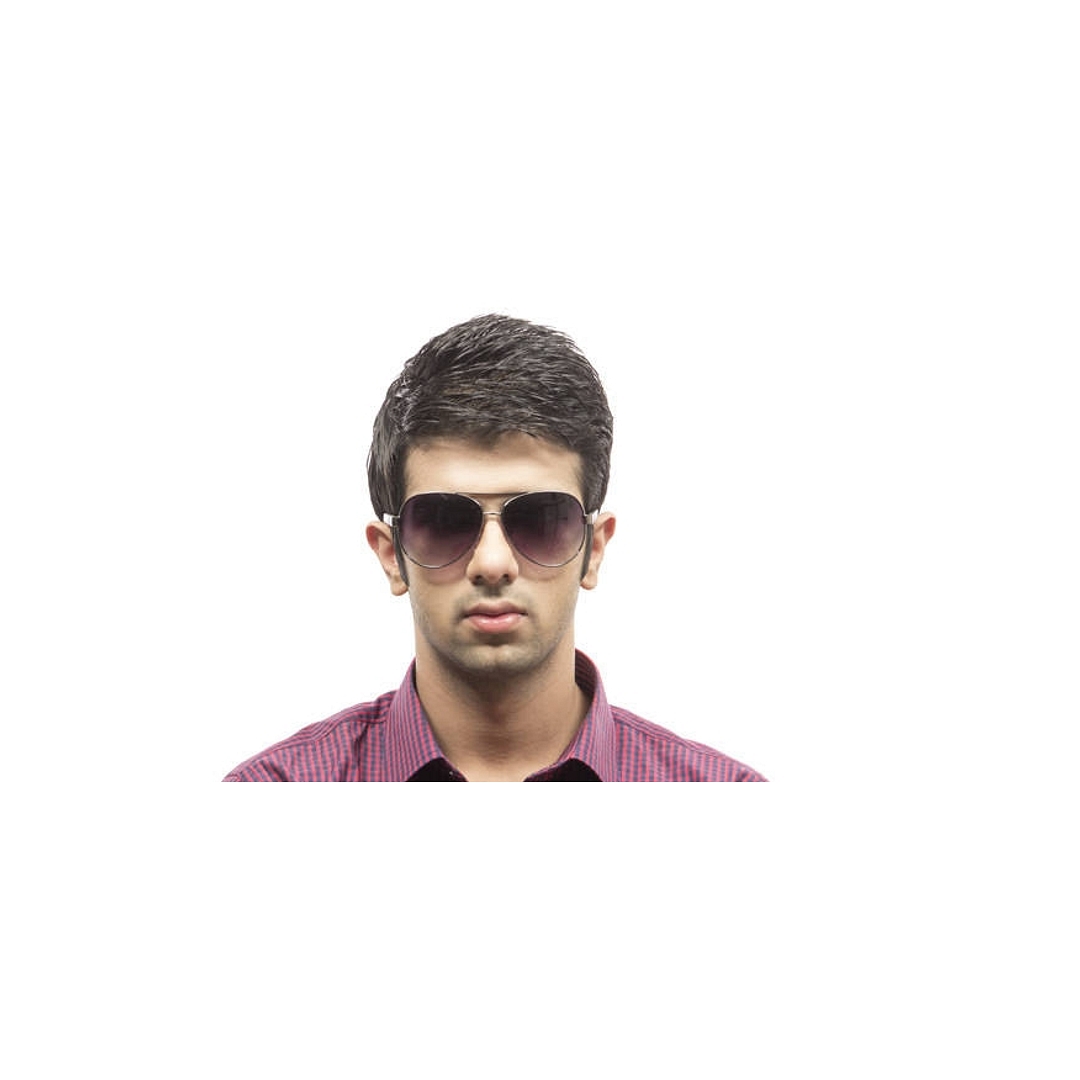Vincent Chase Online Gunmetal Full Rim Aviator right side