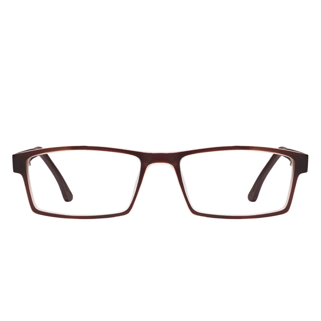 Lenskart Lenskart TOI Special: Lenskart Air: Dark Brown Transparent Full Rim Rectangle Lenskart TOI Special OTHERS SG009- left side