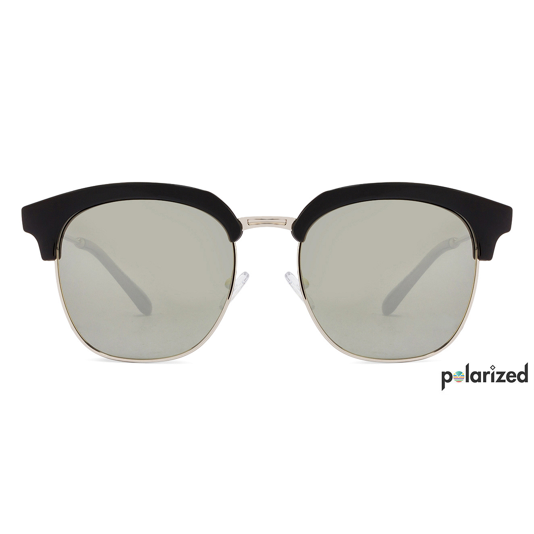 Vincent Chase Online Silver Full Rim Clubmaster left side