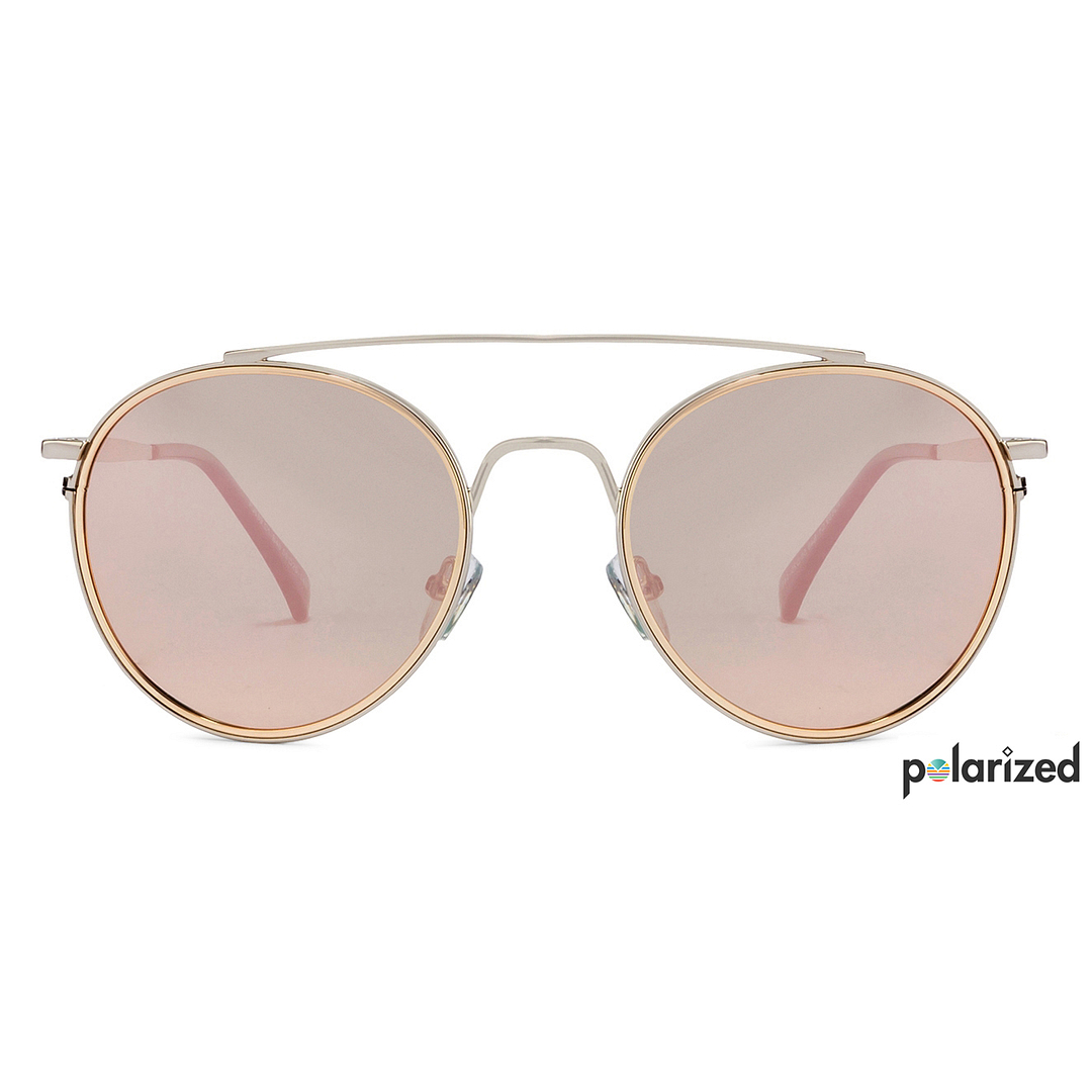 Vincent Chase Online Silver Full Rim Round left side
