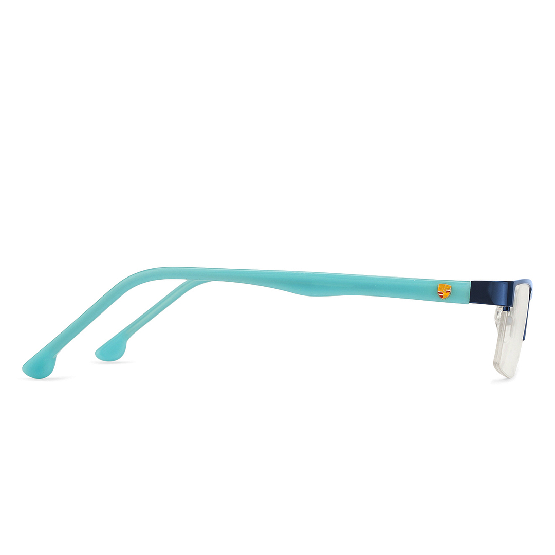 Lenskart Lenskart TOI Special: Blue Sky Blue Half Rim Rectangle Lenskart TOI Special Owlers 002 -19 right side