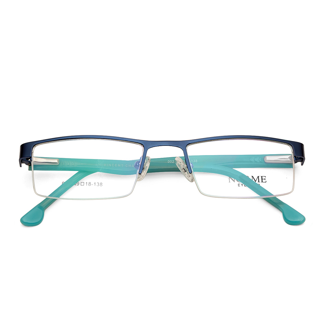 Lenskart Lenskart TOI Special: Blue Sky Blue Half Rim Rectangle Lenskart TOI Special Owlers 002 -19 right side