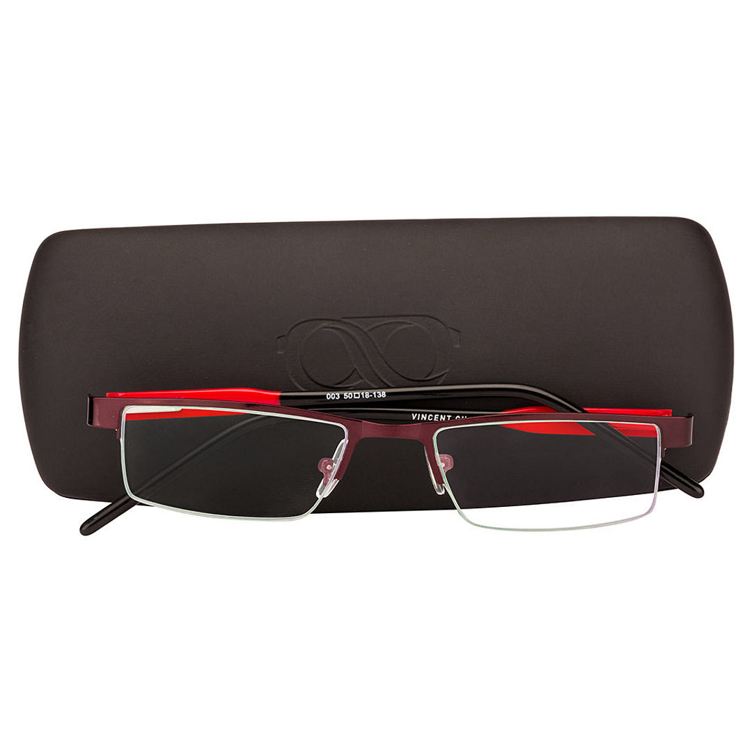 Vincent Chase Online  Half Rim Rectangle left side