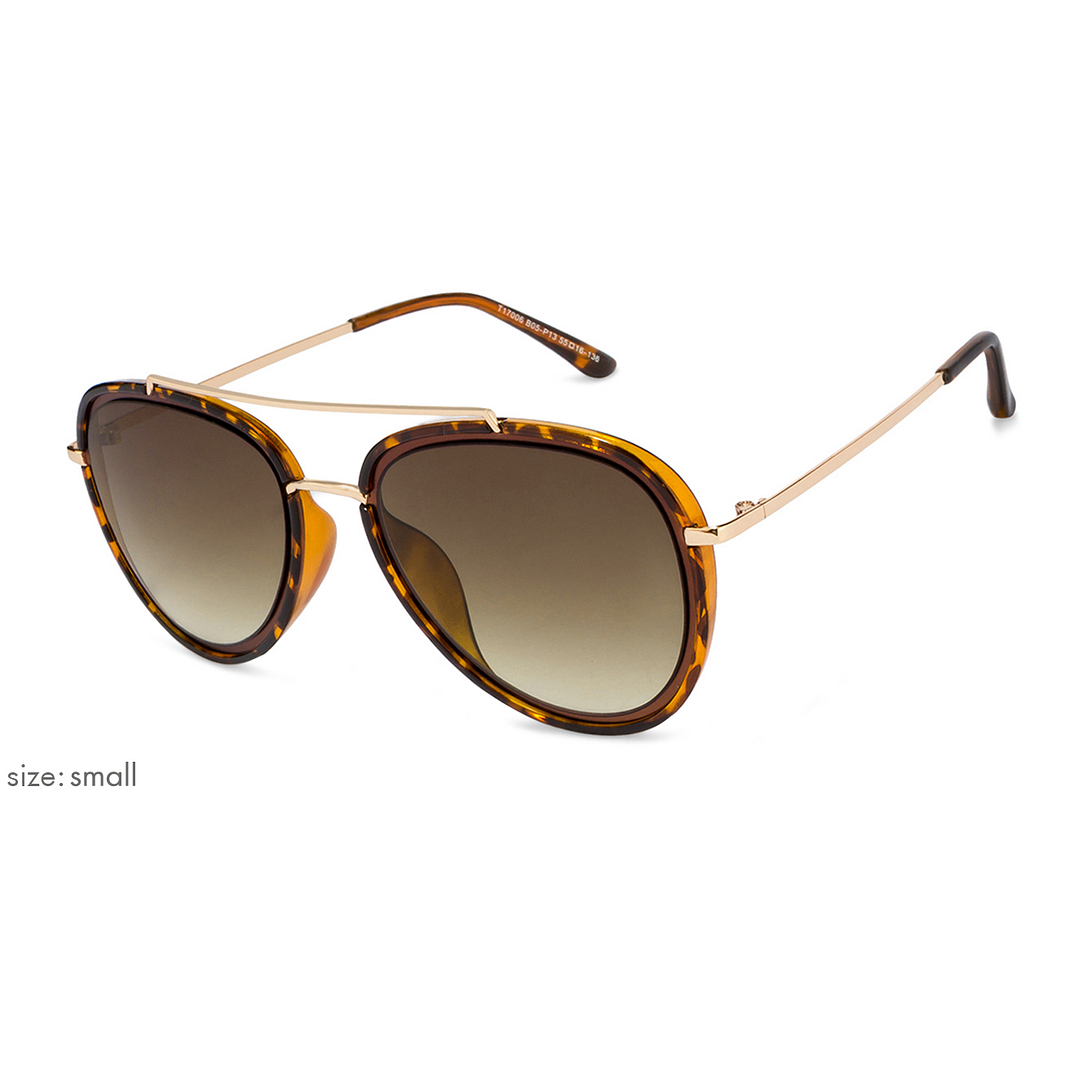 Vincent Chase Online Gold Full Rim Aviator right side