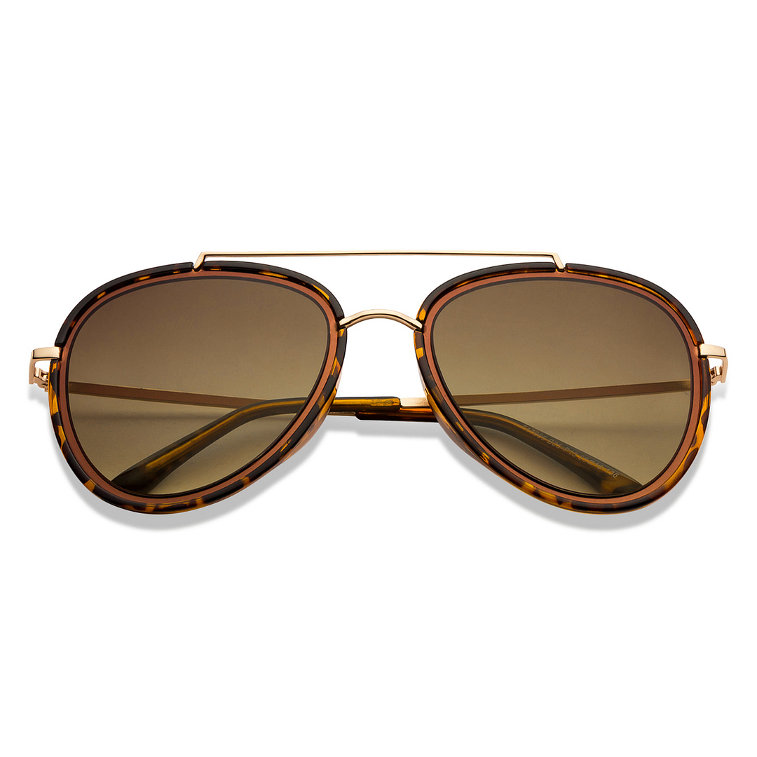 Vincent Chase Online Gold Full Rim Aviator right side