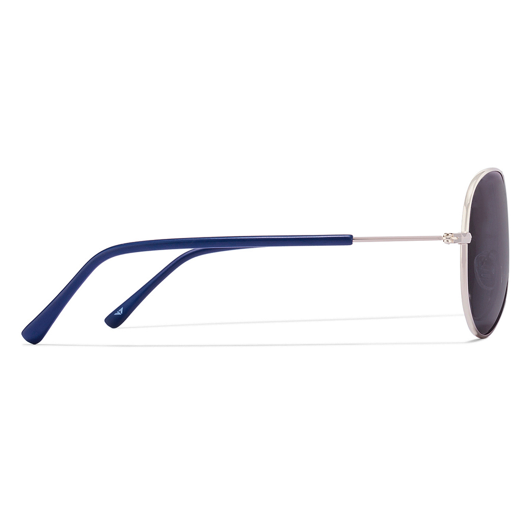 Vincent Chase Online Silver Full Rim Aviator right side