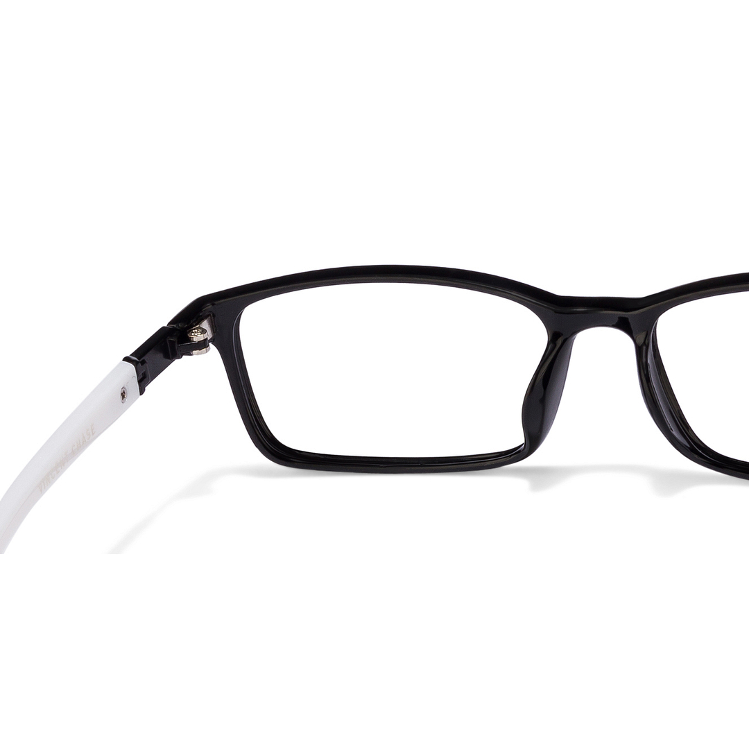 Lenskart Air Online Black Full Rim Rectangle left side