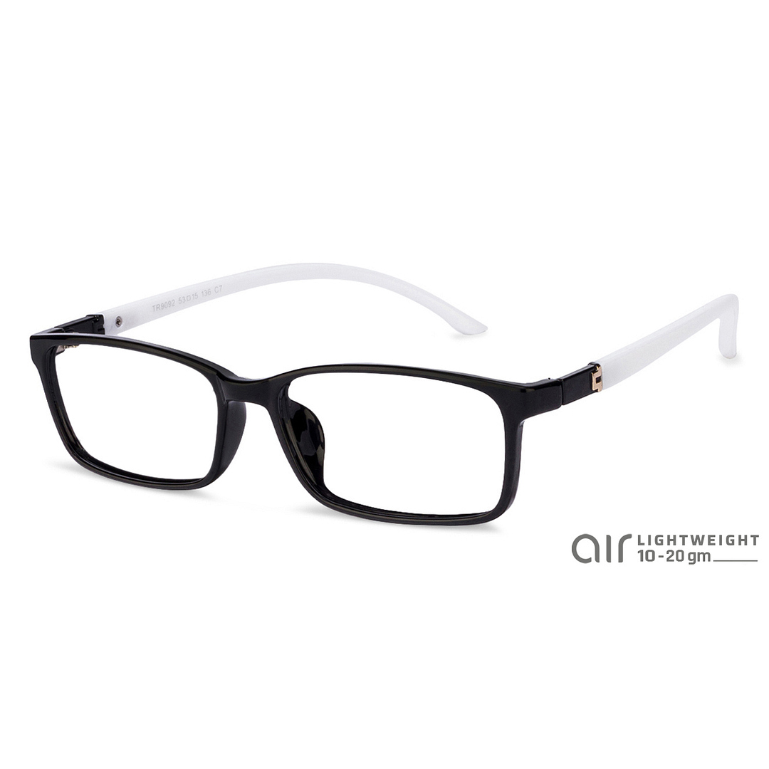 Lenskart Air Online Black Full Rim Rectangle right side