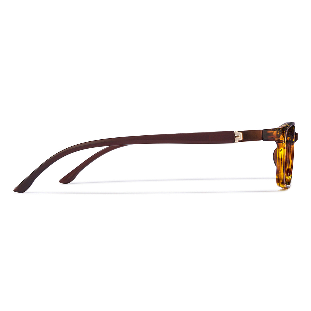 Lenskart Air Online Brown Transparent Full Rim Rectangle right side