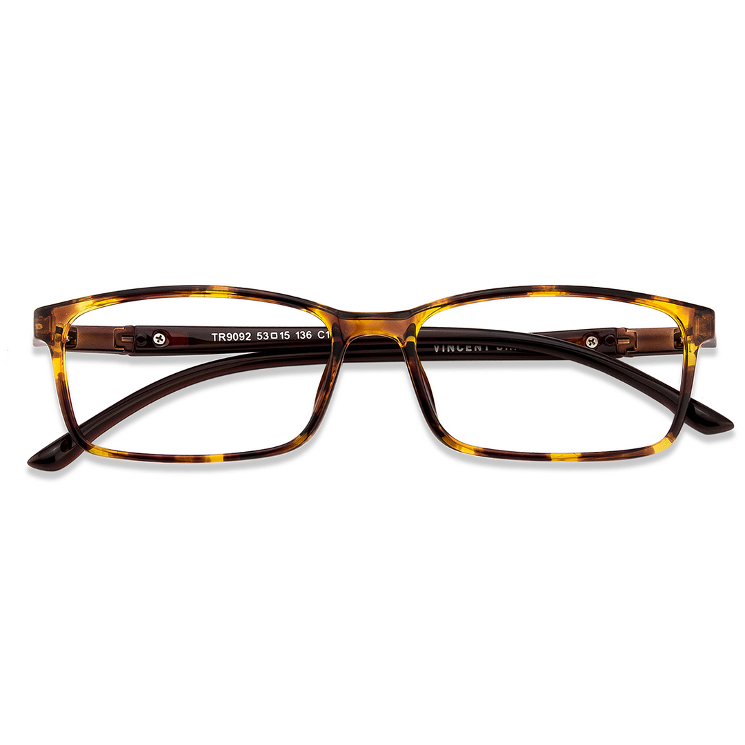 Lenskart Air Online Brown Transparent Full Rim Rectangle right side