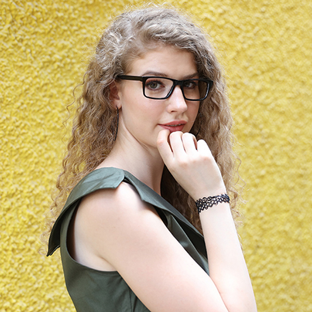 Vincent Chase Online Black Full Rim Rectangle right side