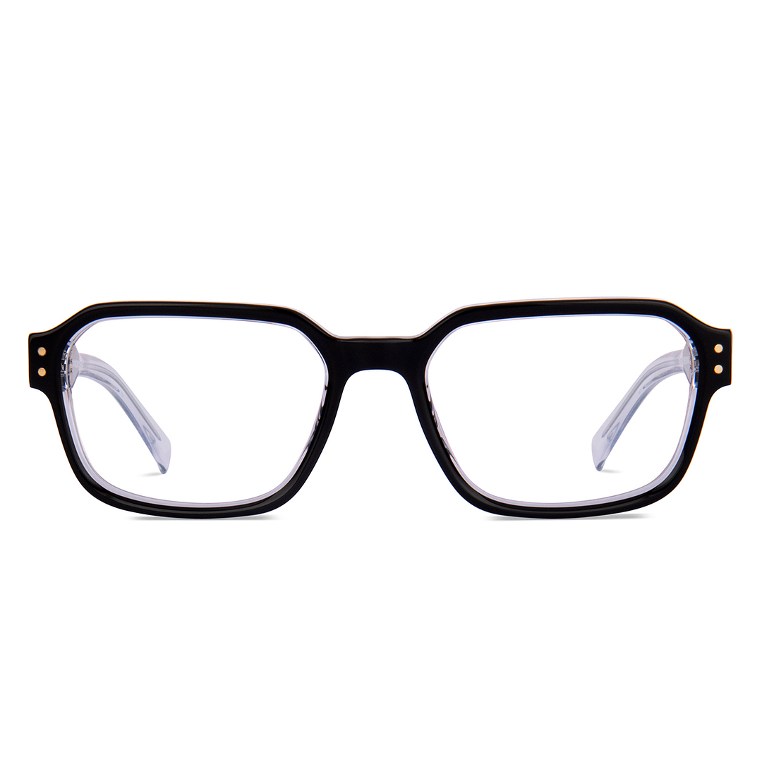 Vincent Chase Black Full Rim Rectangle right side