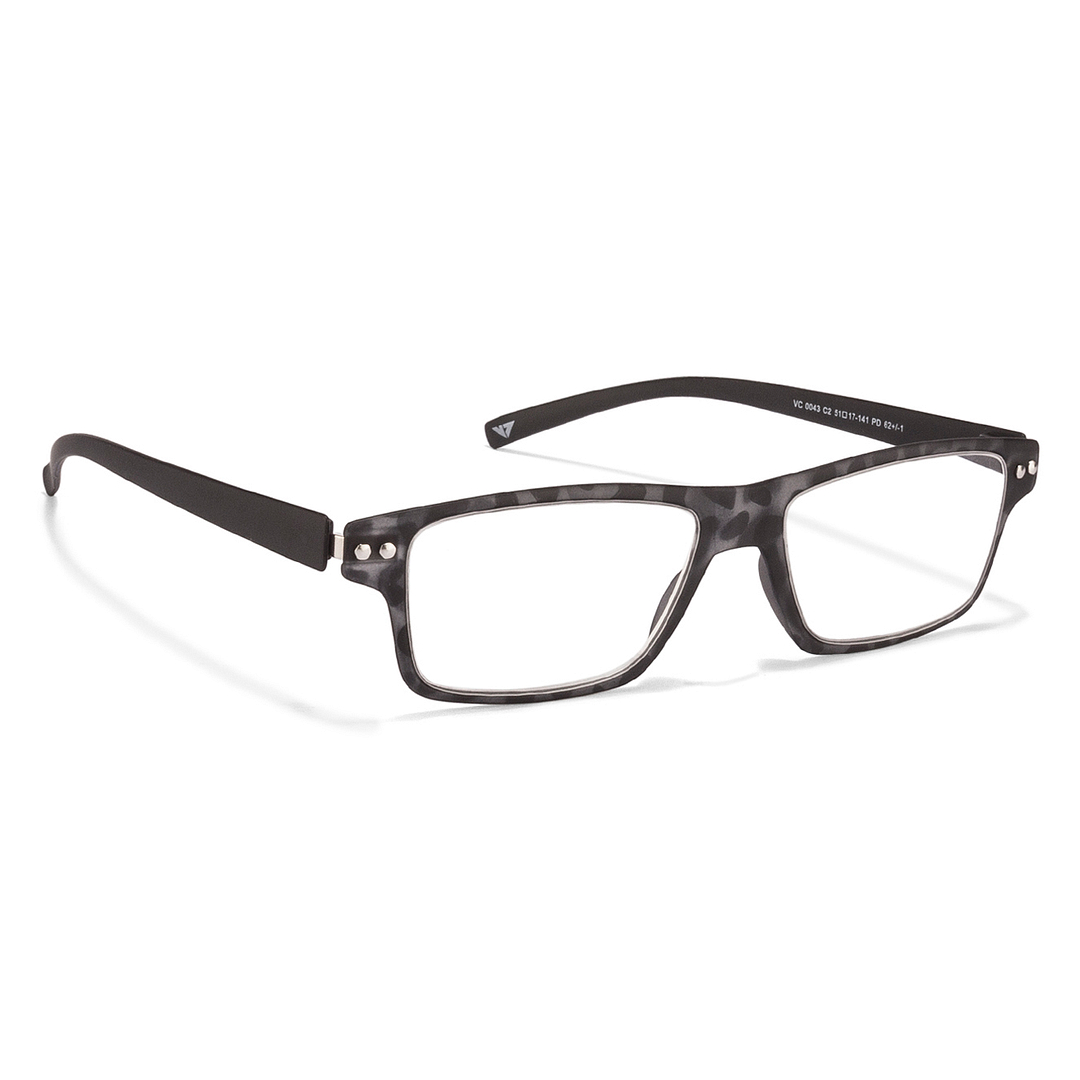 Lenskart READERS Black Full Rim Rectangle Lenskart READERS VC 0043 Only for 1 5 Prefitted Powers left side