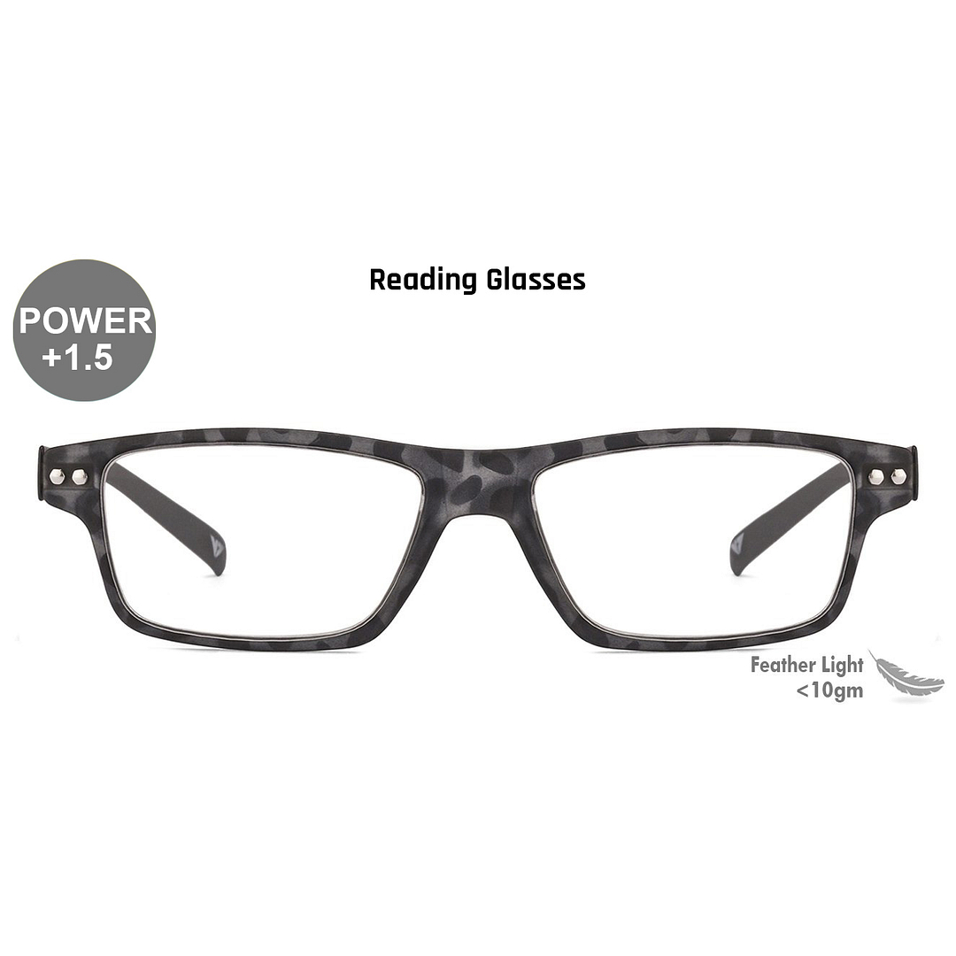 Lenskart READERS Black Full Rim Rectangle Lenskart READERS VC 0043 Only for 1 5 Prefitted Powers left side