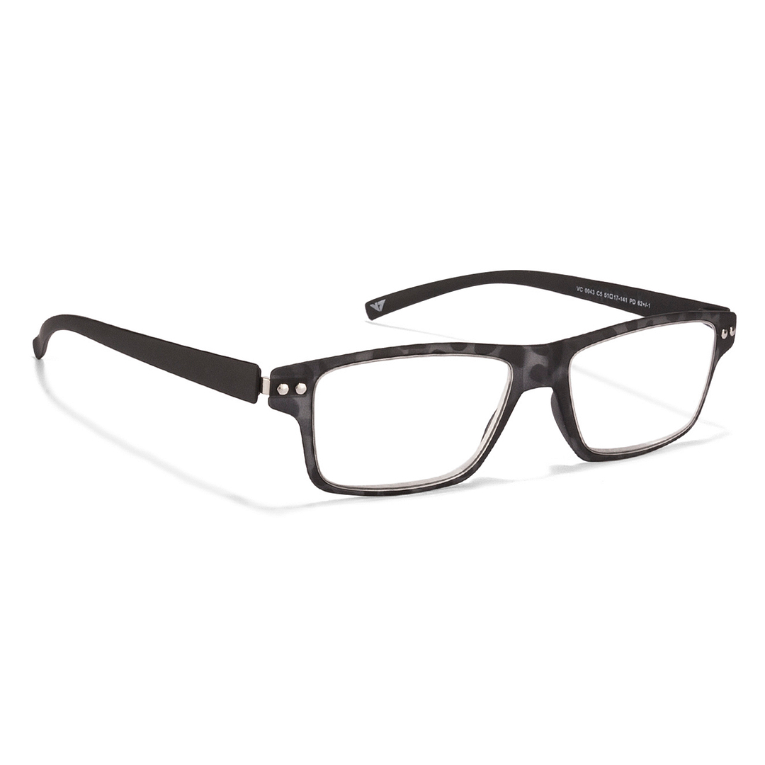 Lenskart READERS Black Full Rim Rectangle Lenskart READERS VC 0043 Only for 3 Prefitted Powers left side