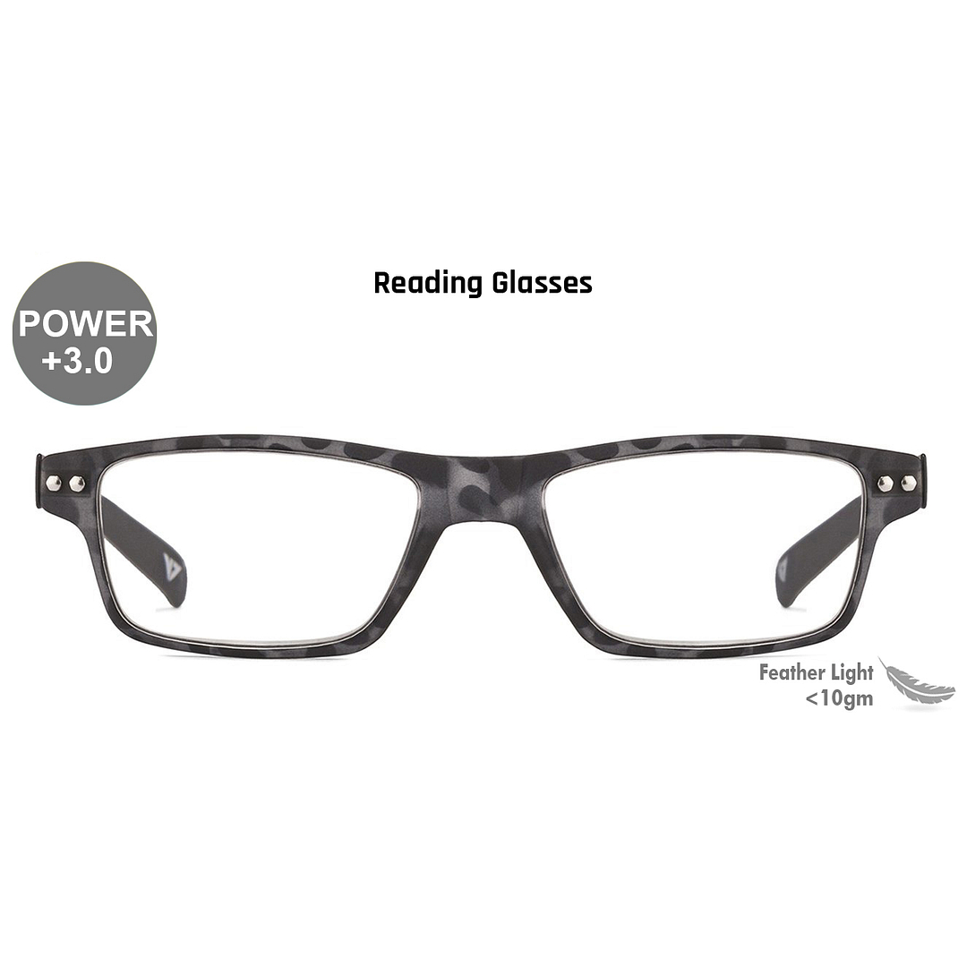 Lenskart READERS Black Full Rim Rectangle Lenskart READERS VC 0043 Only for 3 Prefitted Powers left side