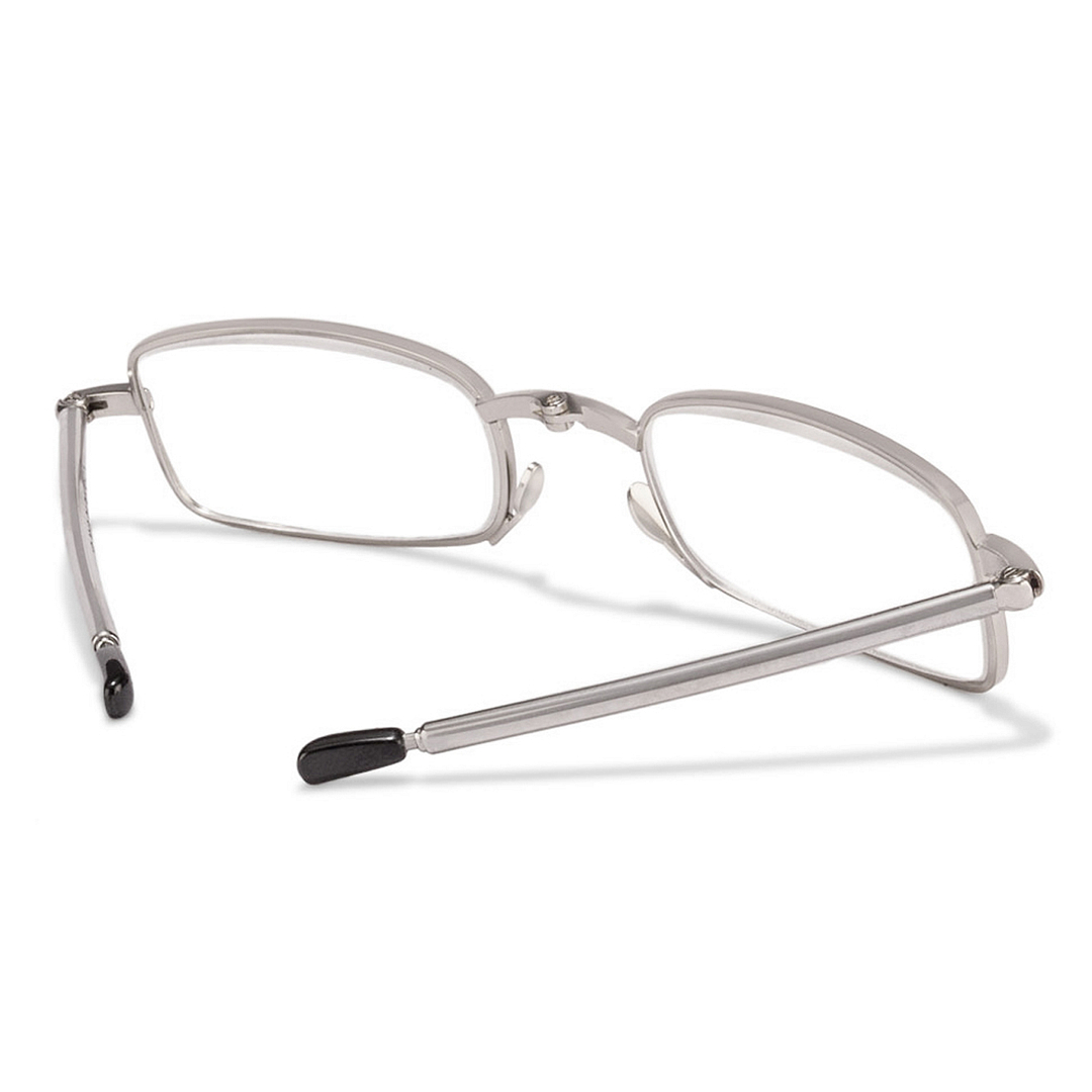 Lenskart READERS Silver Silver Full Rim Rectangle Lenskart READERS VC 0048 Only for 1 Prefitted Powers left side