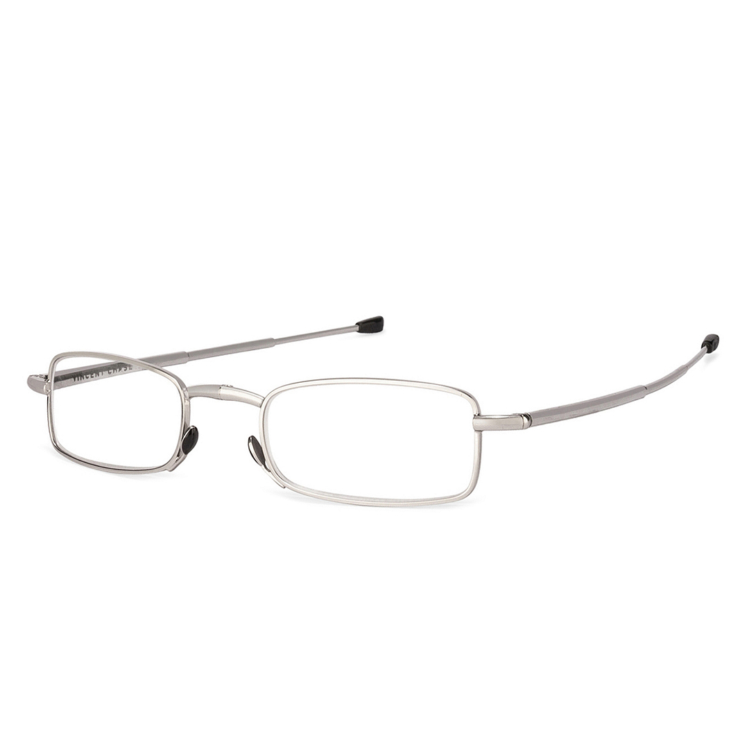 Lenskart READERS Silver Silver Full Rim Rectangle Lenskart READERS VC 0048 Only for 2 Prefitted Powers left side