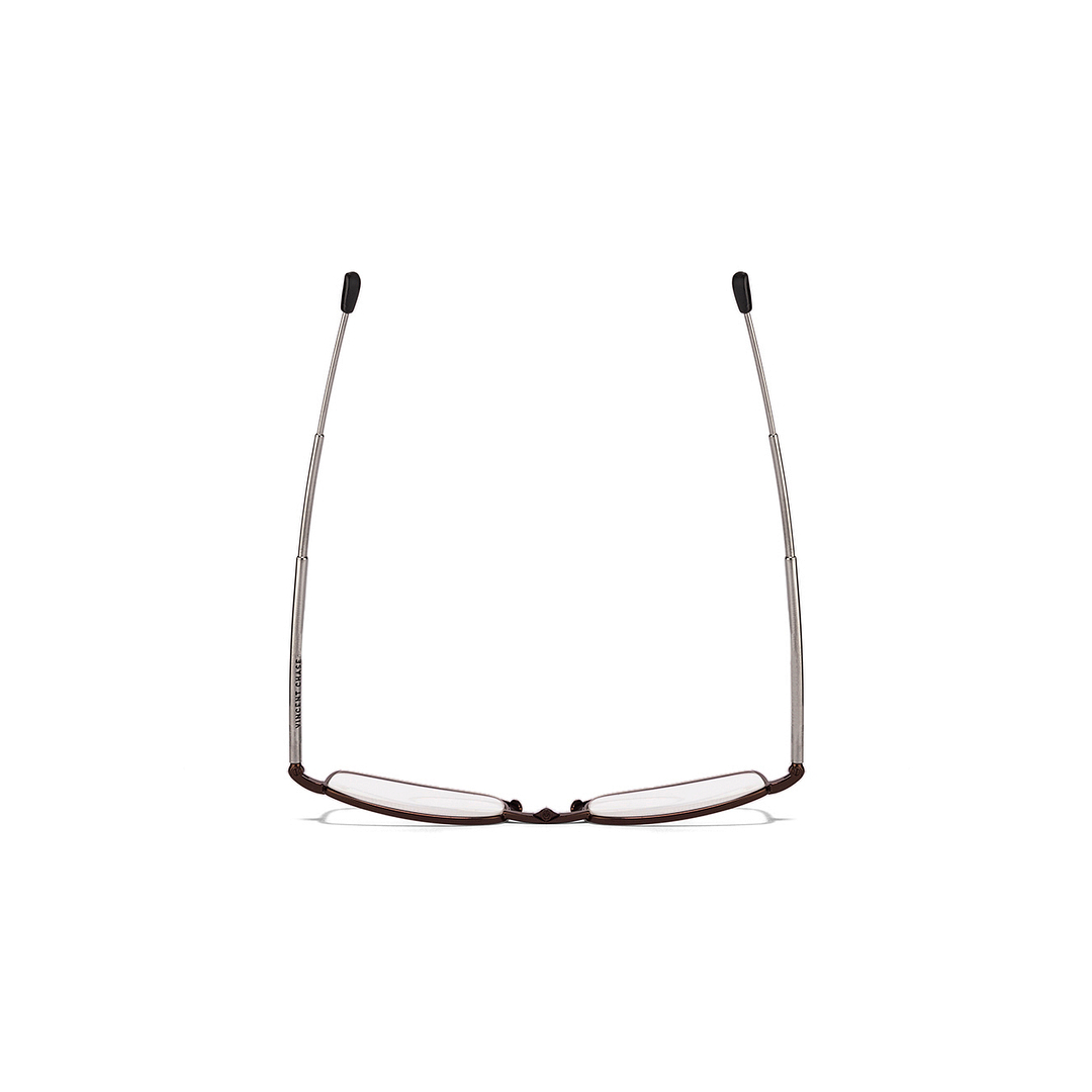 Lenskart READERS Brown Silver Full Rim Rectangle Lenskart READERS VC 0049 Only for 2 Prefitted Powers right side