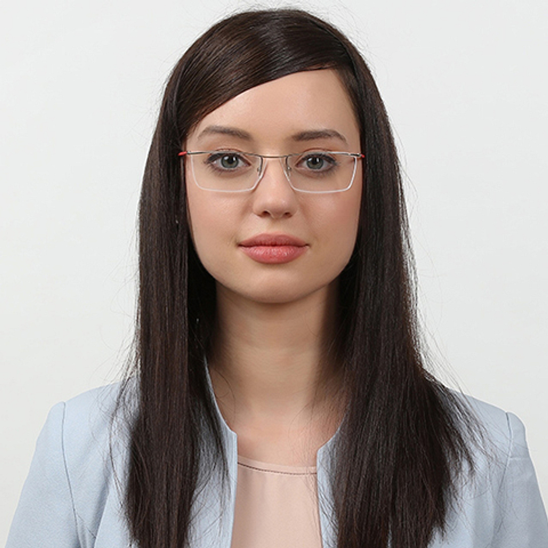 Lenskart Air Online Red Half Rim Rectangle left side