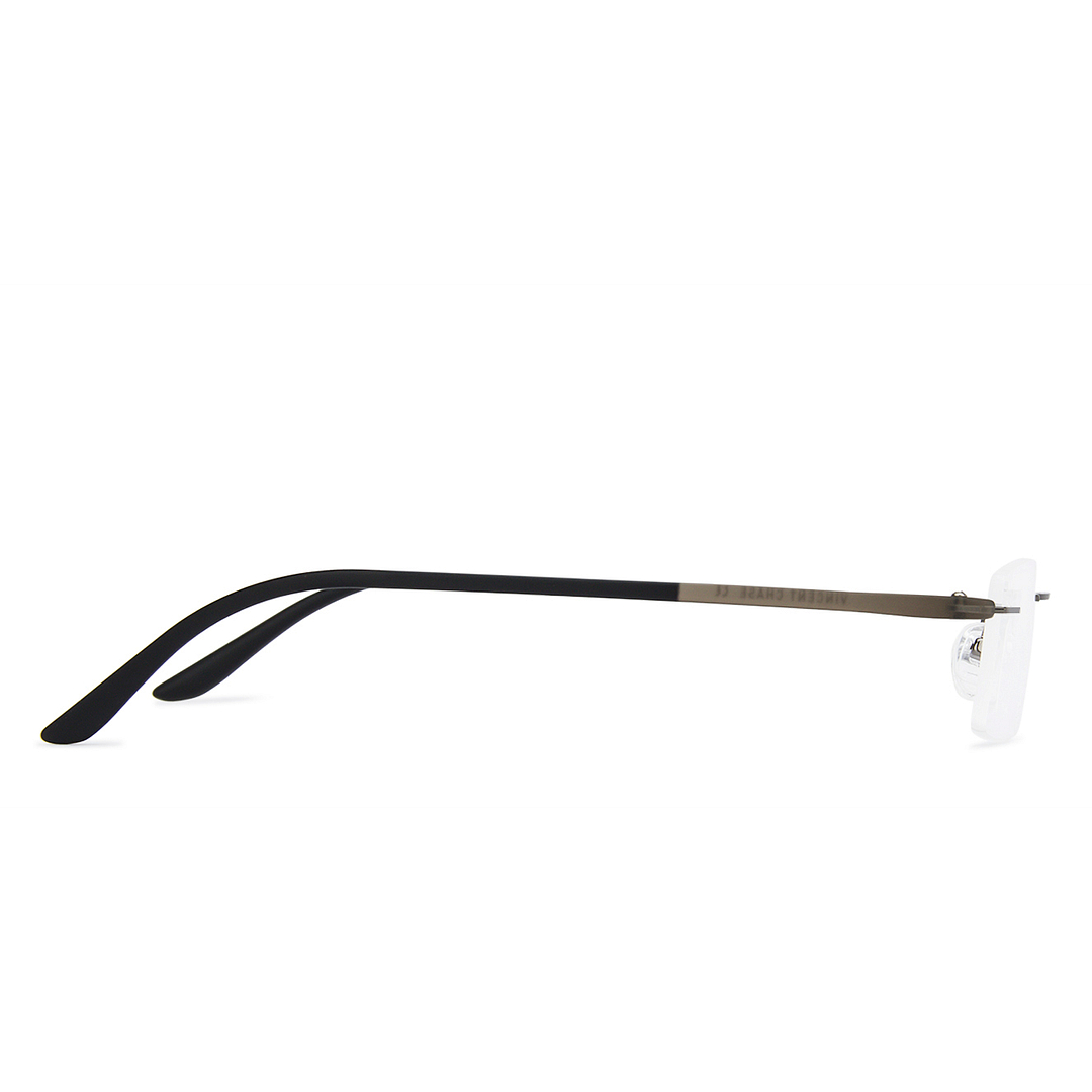 Lenskart Air Online Black Rimless Rectangle right side