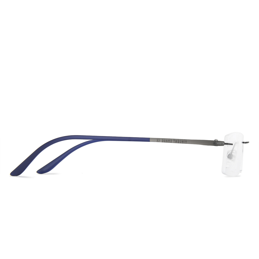 Lenskart Air Online Black Rimless Rectangle right side