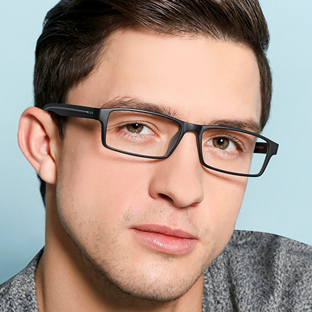 Lenskart Air Online Black Full Rim Rectangle right side