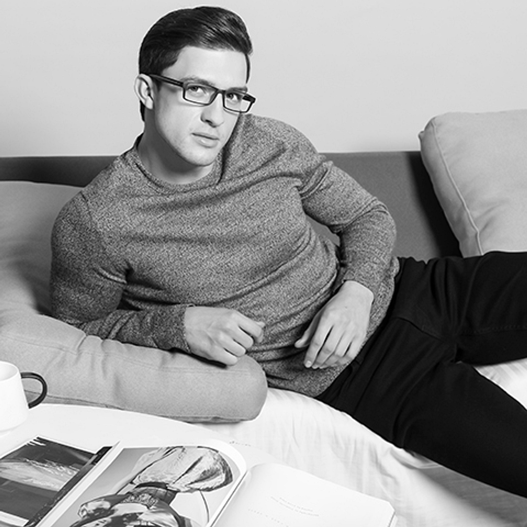 Lenskart Air Online Black Full Rim Rectangle left side