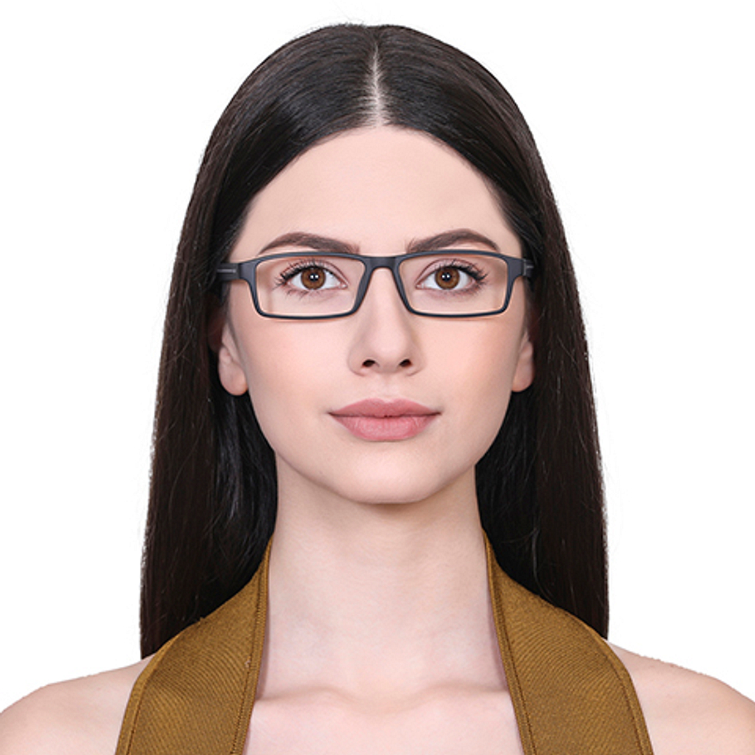 Lenskart Air Online Black Full Rim Rectangle left side