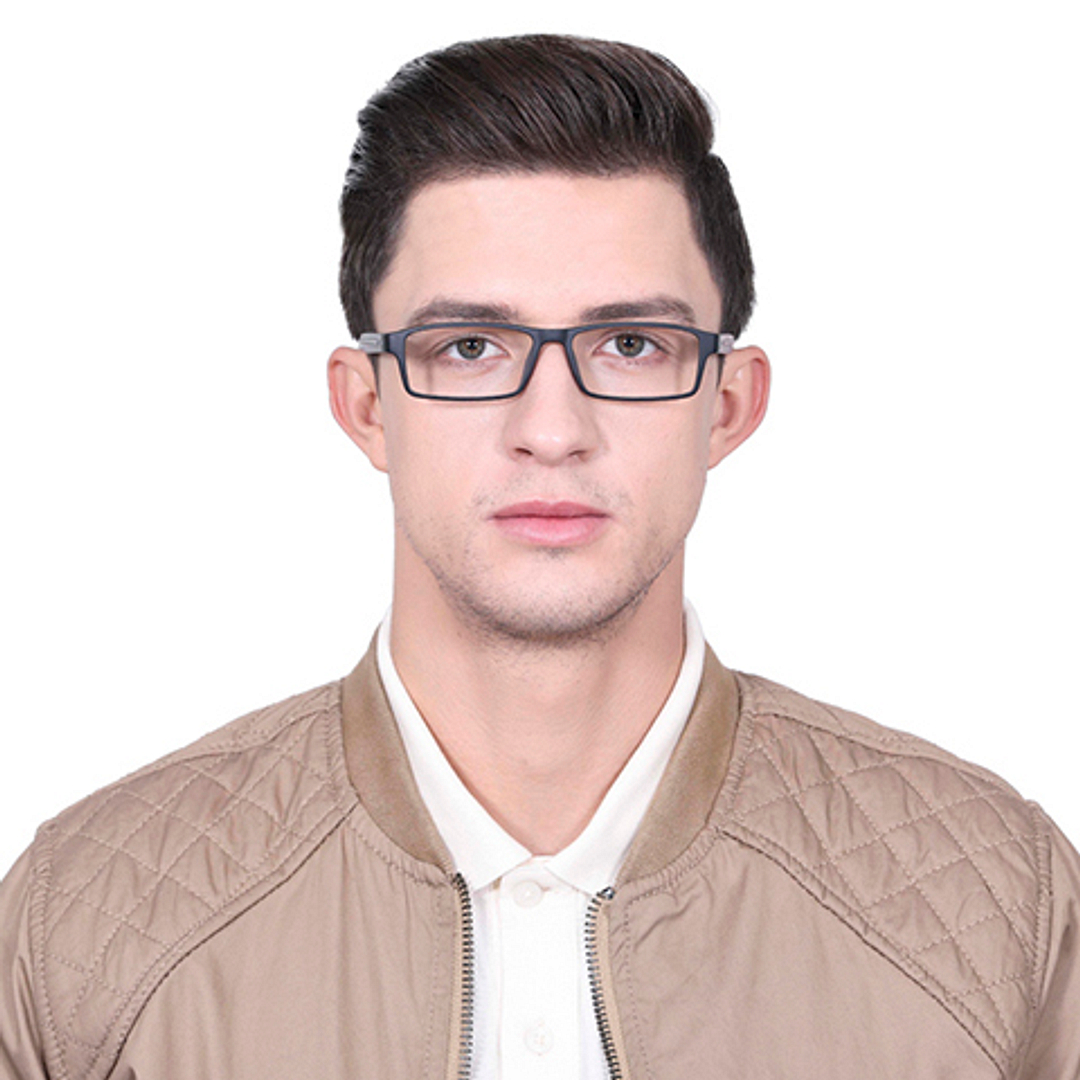 Lenskart Air Online Black Full Rim Rectangle right side