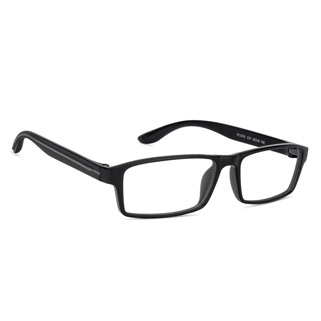 Lenskart Air Online Black Full Rim Rectangle left side