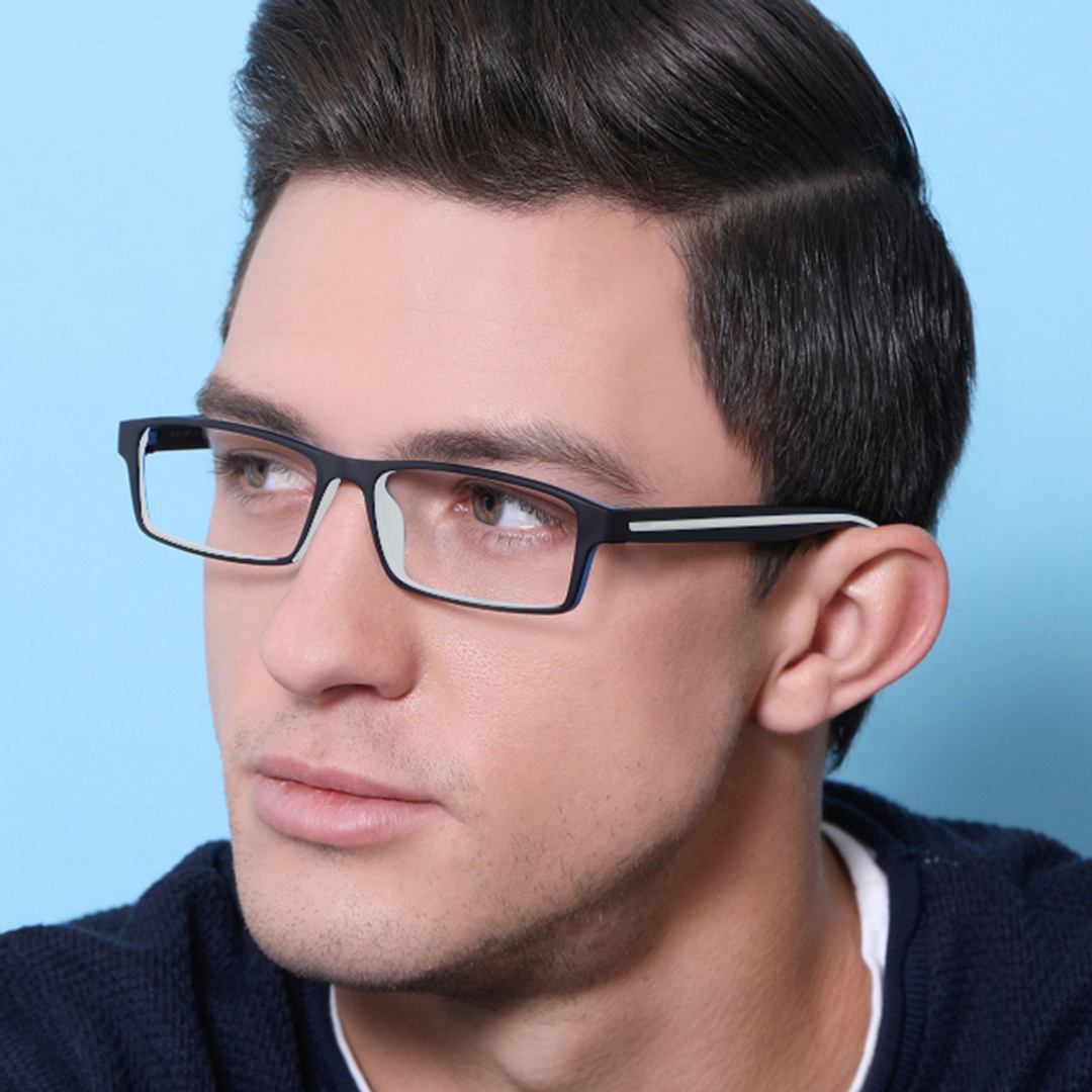 Lenskart Air Online Black Full Rim Rectangle right side