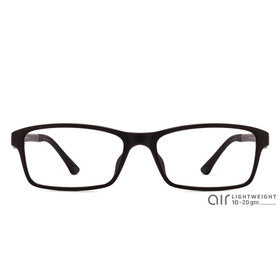 Lenskart Air Online Black Full Rim Rectangle left side
